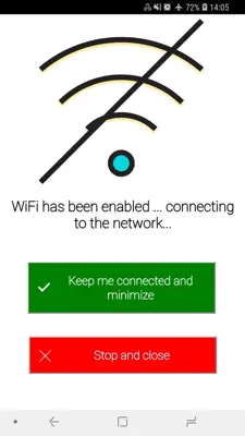 Wifi Auto Reconnect android App screenshot 1